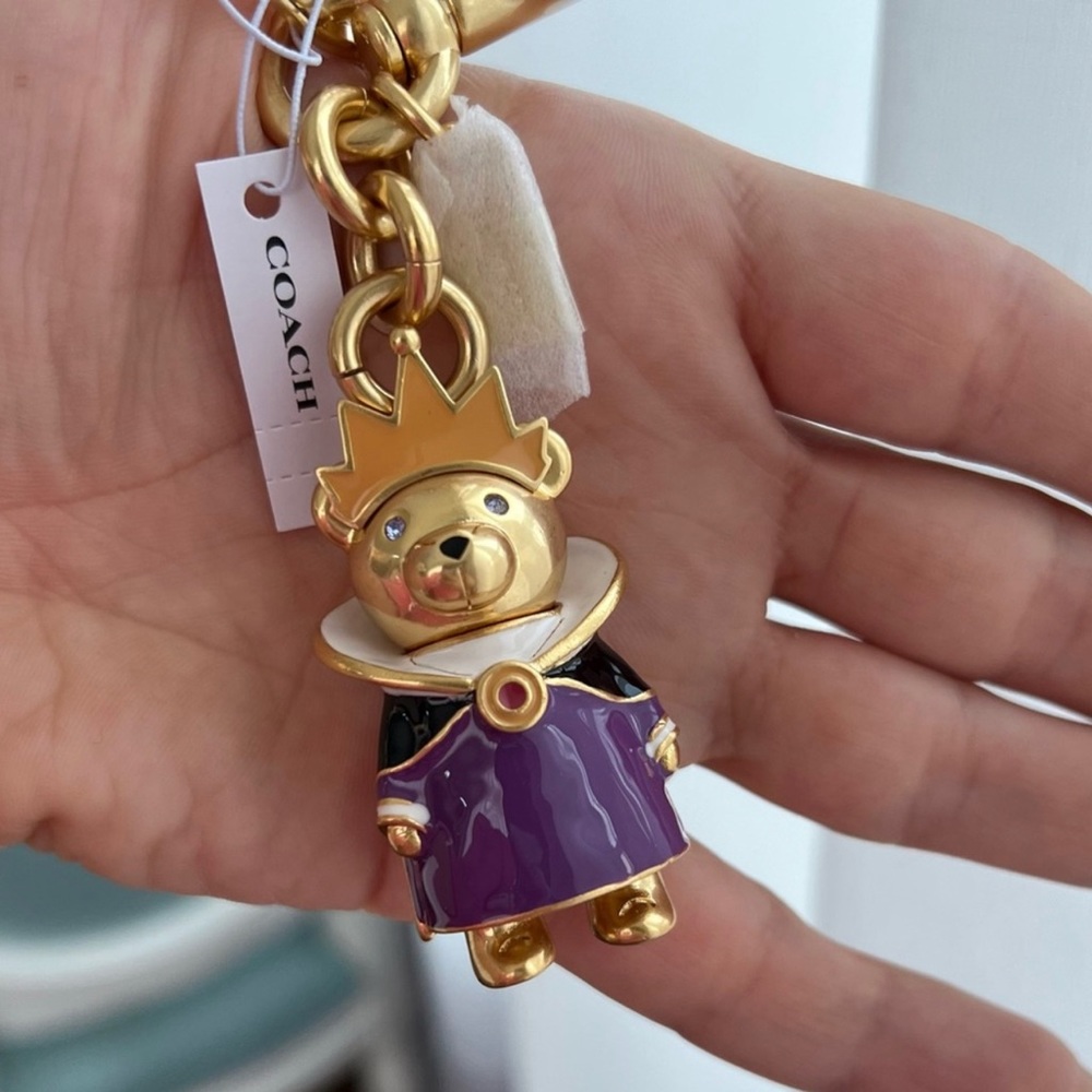 Disney X Coach Evil Queen Bear Bag Charm
